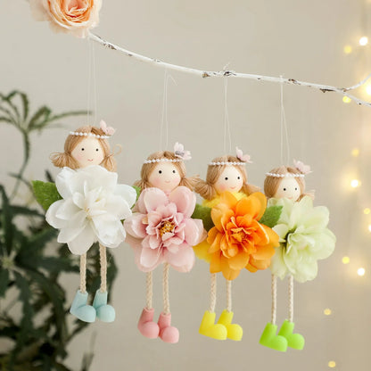 Easter Long Legs Flower Fairy Angel Elf Dolls