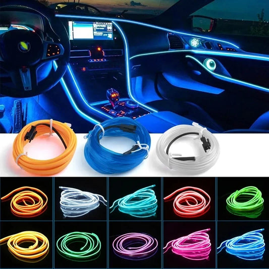 1M/3M/5M Car Interior Led Wiring Neon Strip