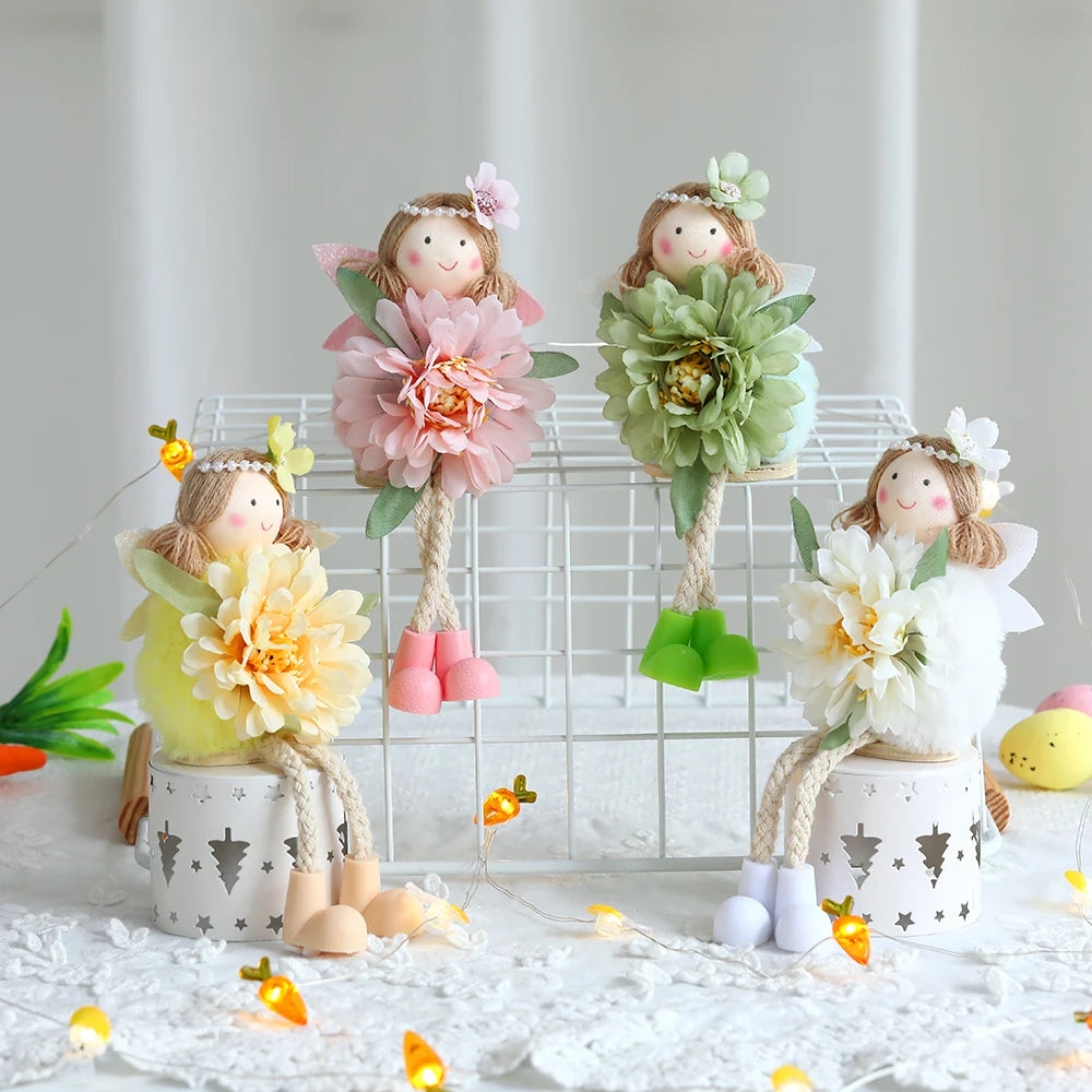 Easter Flower Fairy Angel dolls