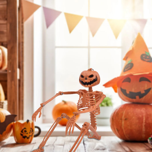 Fun size scary Halloween Skelenton decoration