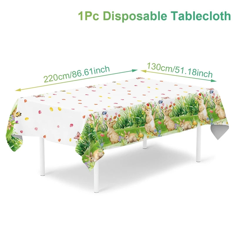 Easter Bunny Tablecloth