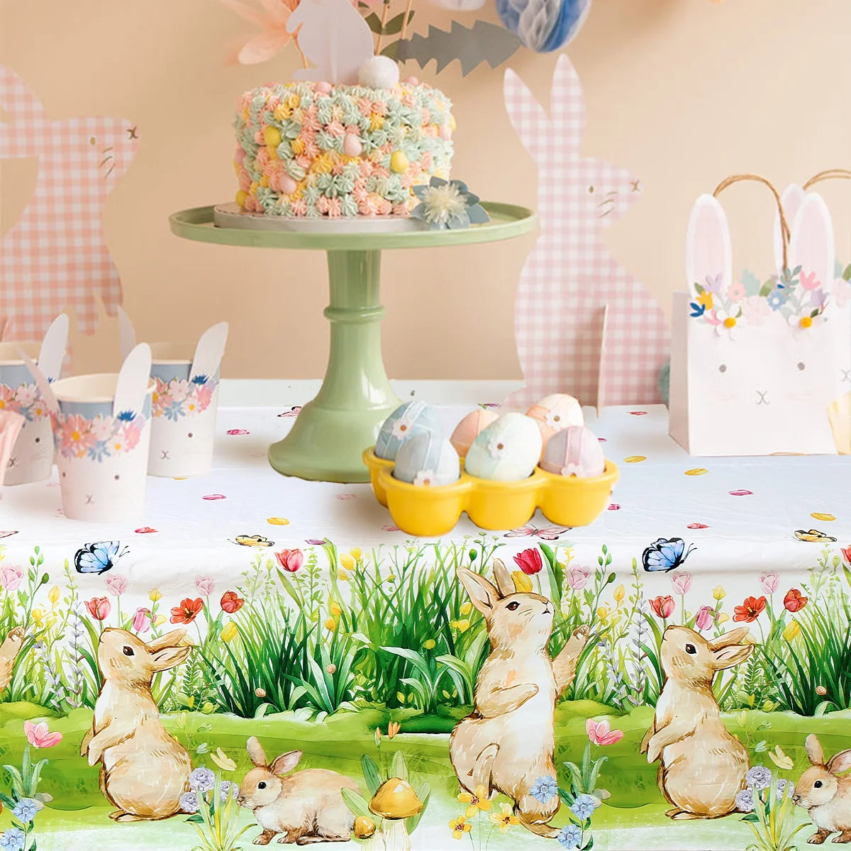 Easter Bunny Tablecloth