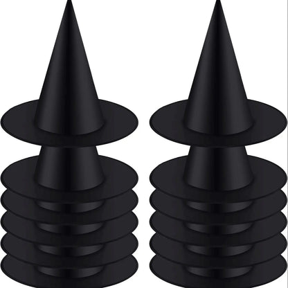 12pcs Halloween Witch Hat