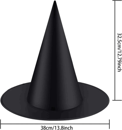 12pcs Halloween Witch Hat