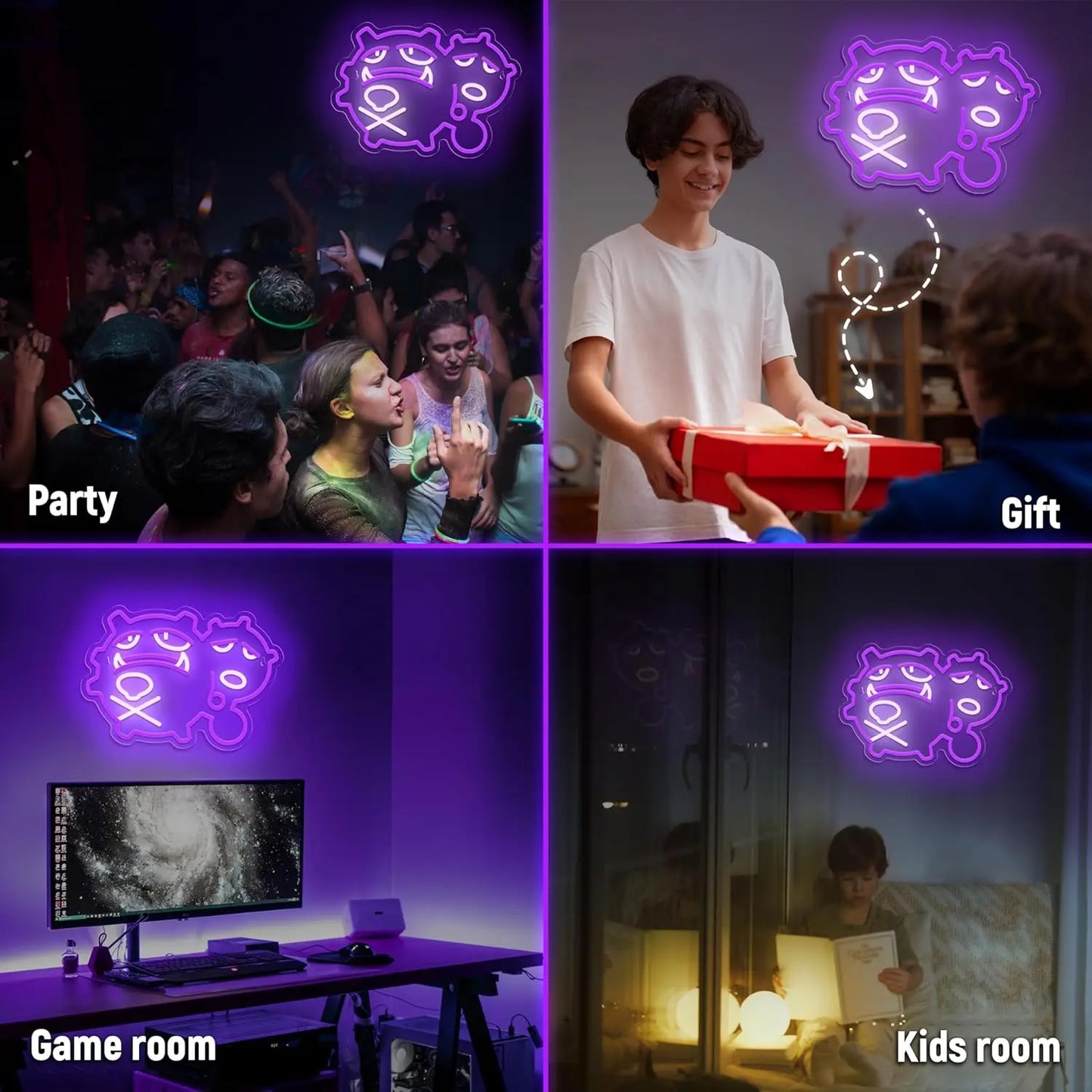 Virus Neon Signs Anime Pocket Monster