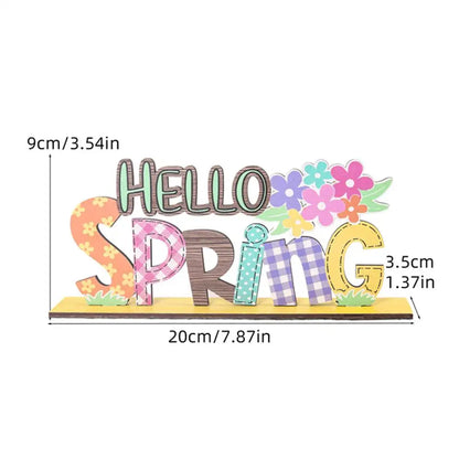 Easter Decoration Wooden Signs