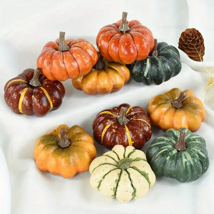 5pc or 10pc Artificial Pumpkins Decorations