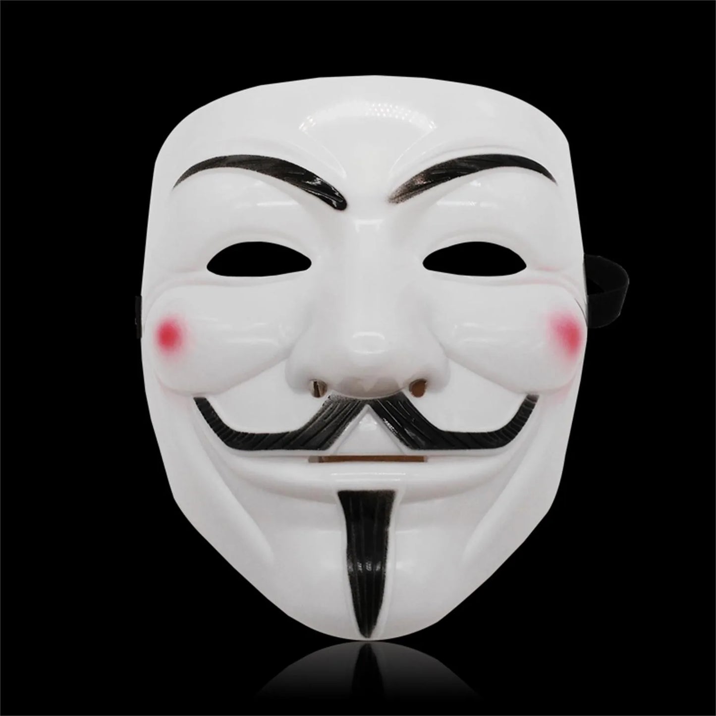 Halloween Face Mask Black White