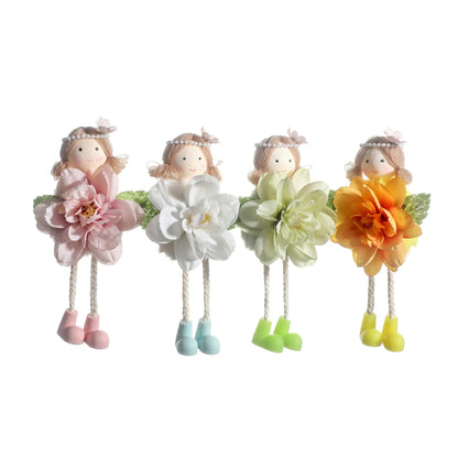 Easter Long Legs Flower Fairy Angel Elf Dolls