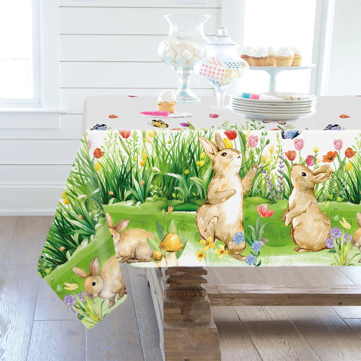 Easter Bunny Tablecloth