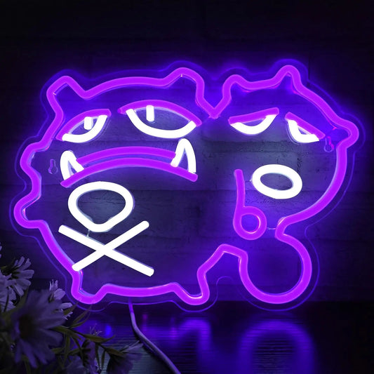 Virus Neon Signs Anime Pocket Monster