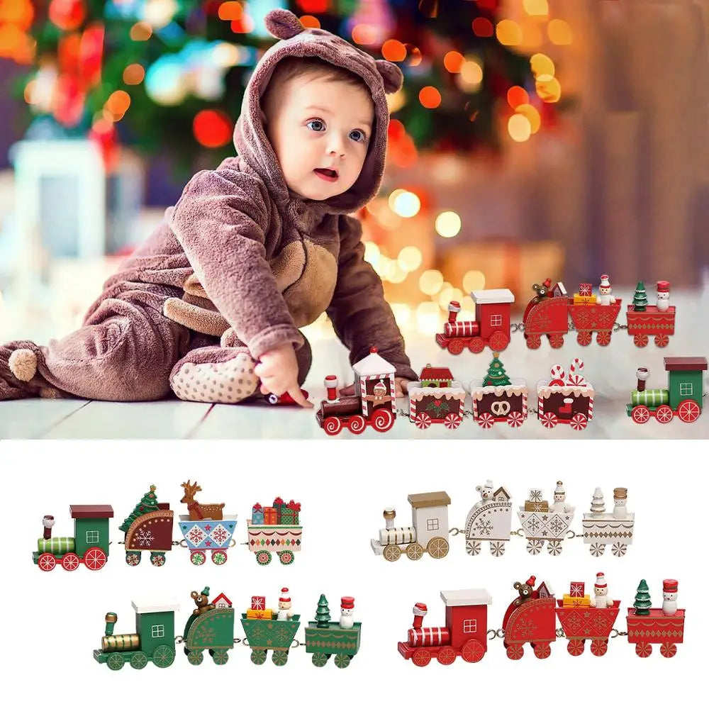 Christmas Train Decorations