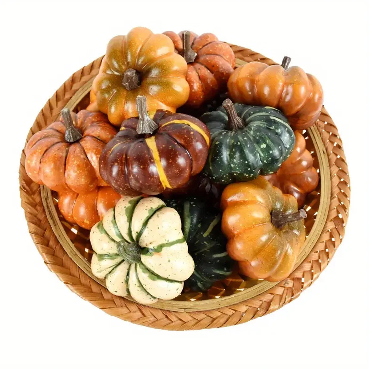 5pc or 10pc Artificial Pumpkins Decorations
