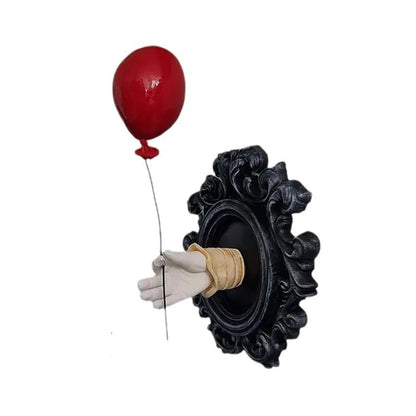 Scary Halloween Hand in wall decoration