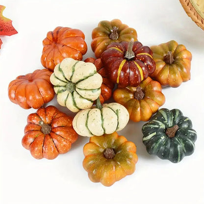 5pc or 10pc Artificial Pumpkins Decorations