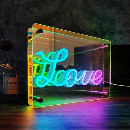 Neon Signs Lights Love and Shapes