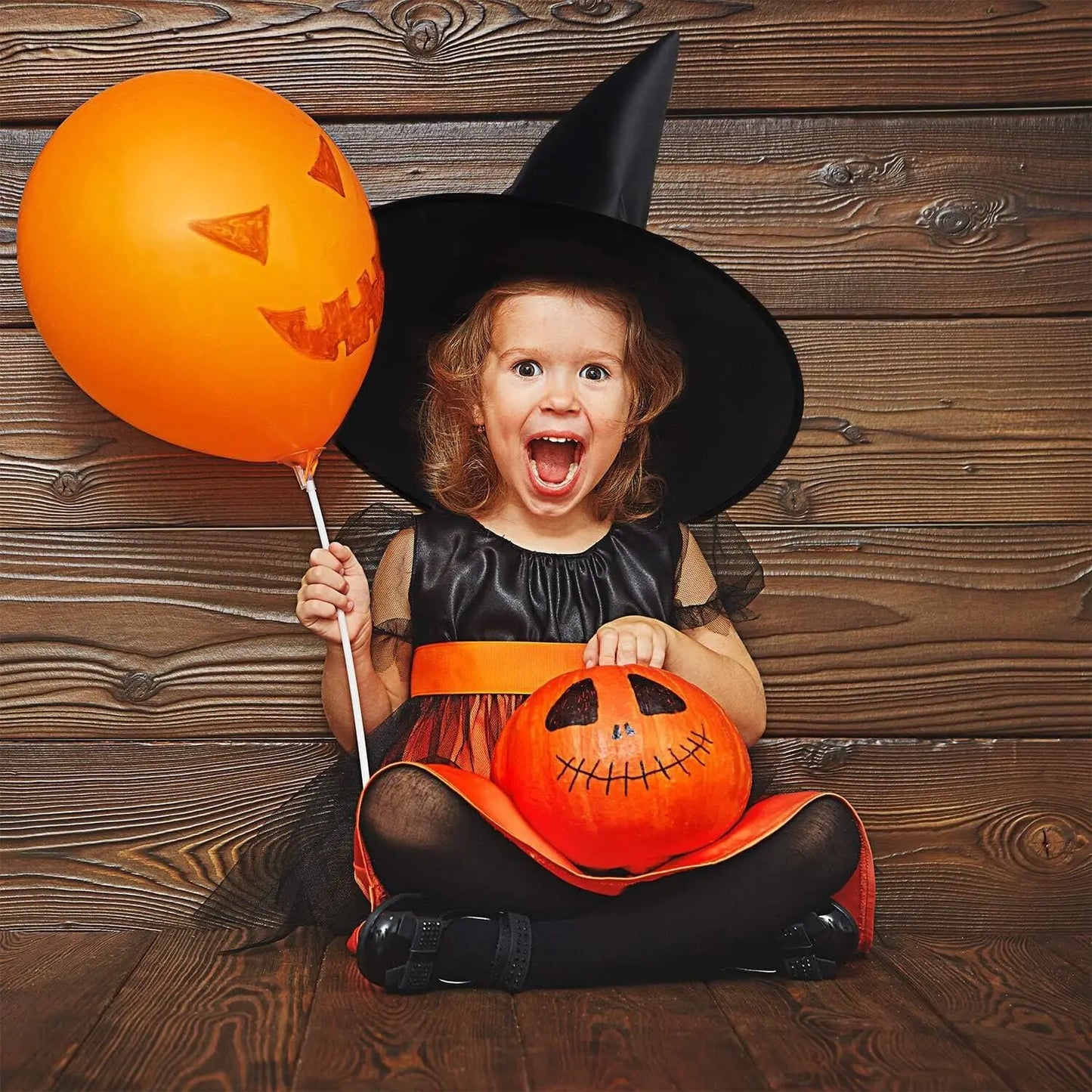 12pcs Halloween Witch Hat