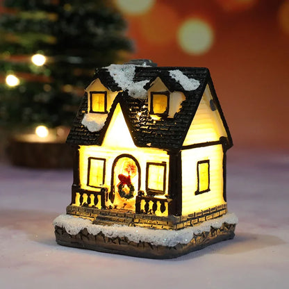 Christmas light up houses