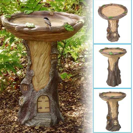 SmGarden Ornaments Polyresin Sunflower Bird Bath