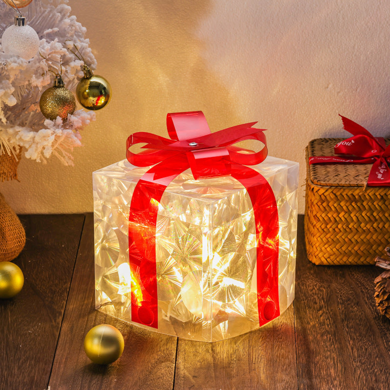 Light Up Christmas Gift Box