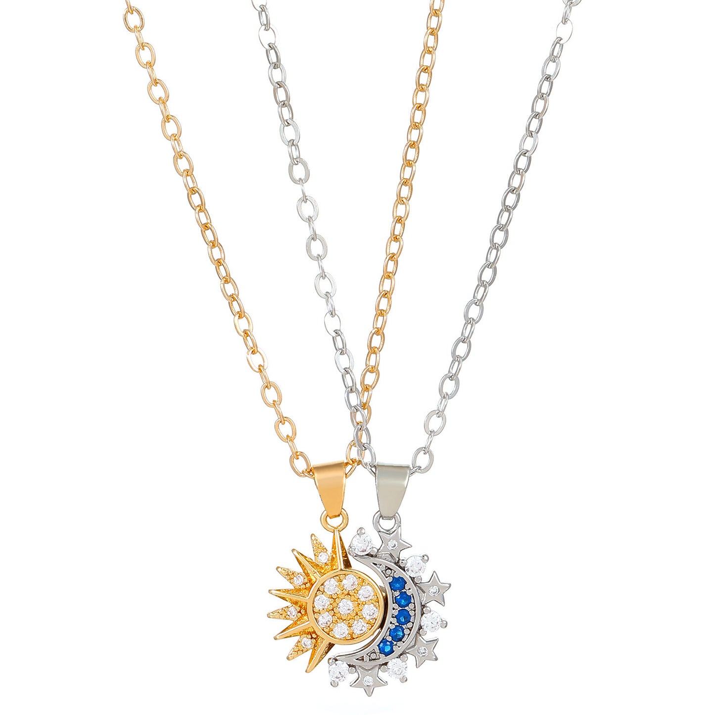 Unique style Couple Necklace