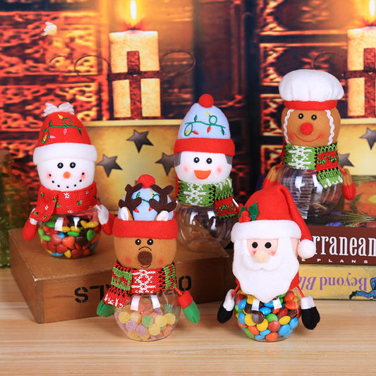 Christmas candy jar