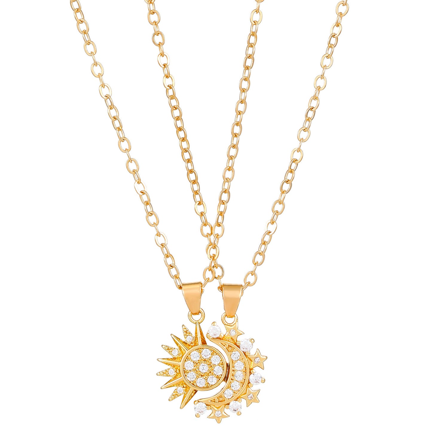 Unique style Couple Necklace